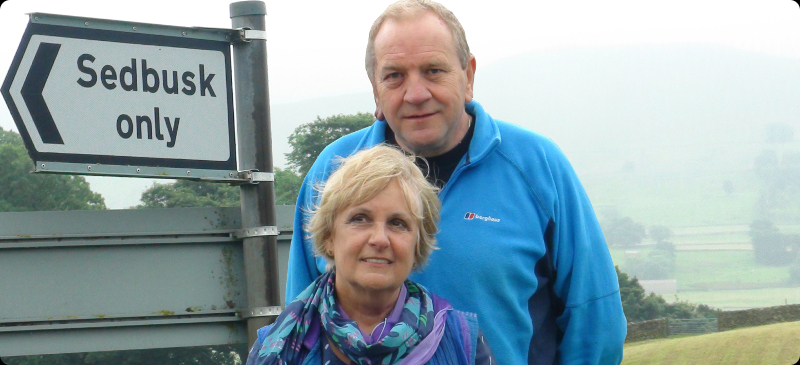 Sebuskers are the folk duo Ian Bembridge and Sue Bembridge